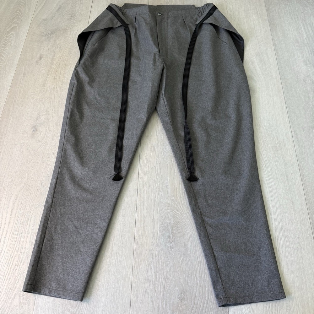 Sou Sou Japan Yousou Enyuu-Baki Technical Harem Pants Gray Men's Size L